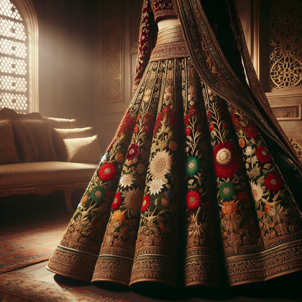 Timeless Elegance Meets Modern Flair in Pakistani Lehenga Designs