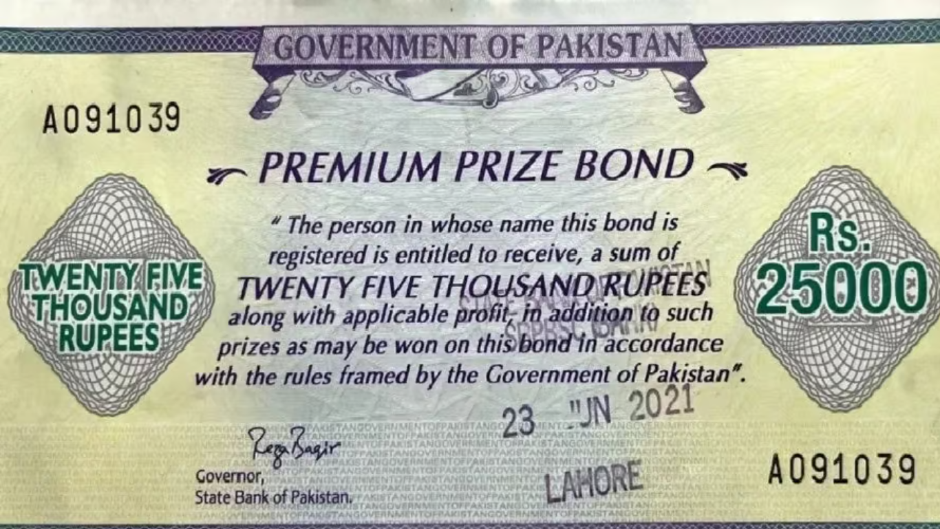 Rs25,000 prize bond schedule, draw date — November 2024