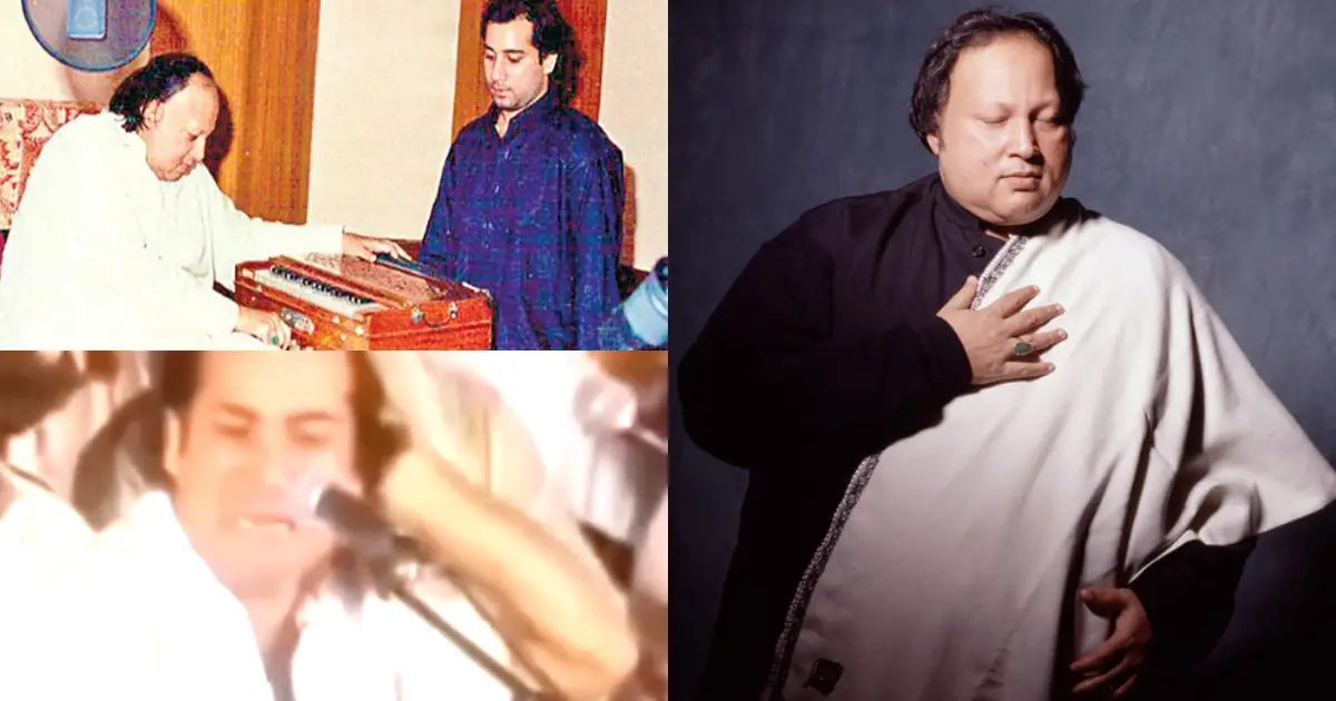 Emotional Video Of Rahat's Qawali After Nusrat Fateh Ali Khan's Death