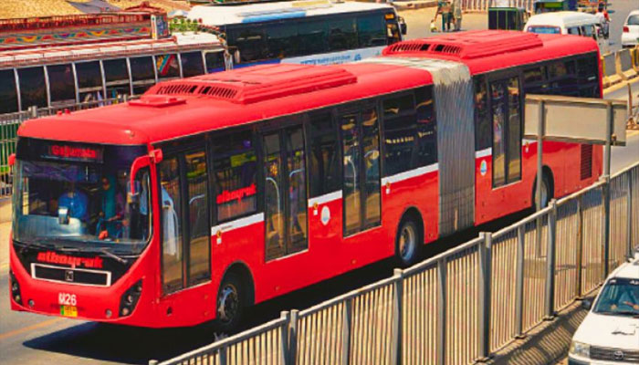 Lahore metro bus services suspended due to ongoing PTI protest