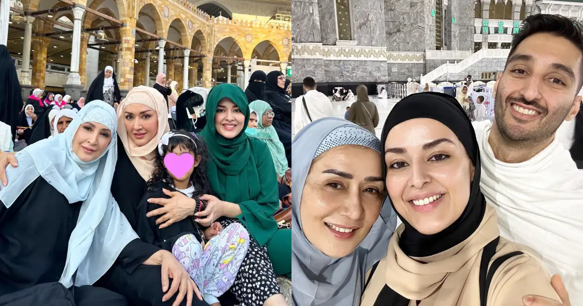 Natasha Lakhani Shares Beautiful Umrah Pictures