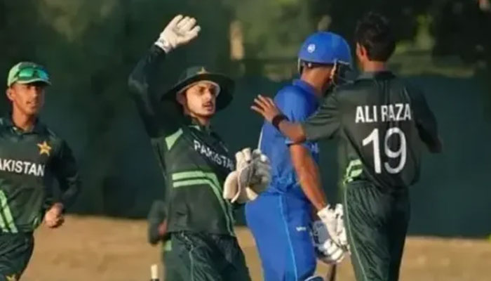 Pakistan U19 defeats Afghanistan by 13 runs in 4th ODI