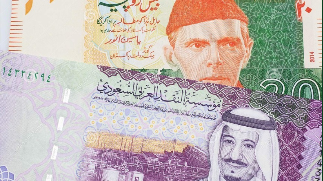 Saudi Riyal to PKR exchange rate