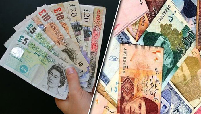 UK Pound to PKR exchange rate in Pakistan