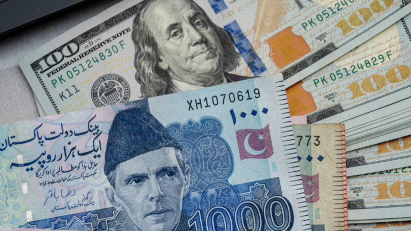 US Dollar to PKR exchange rate