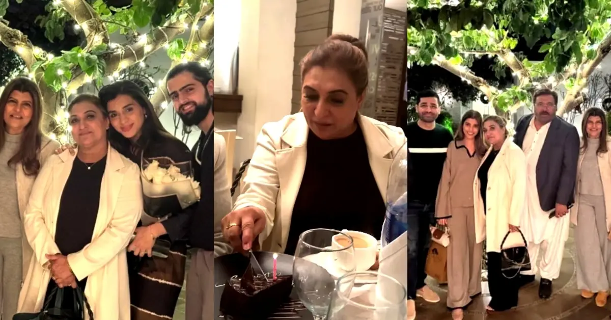 Farida Shabbir celebrated her birthday with family and friends