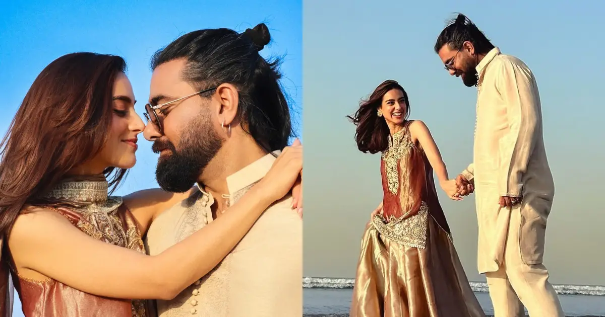 Iqra Aziz and Yasir Hussain celebrated their wedding anniversary in style