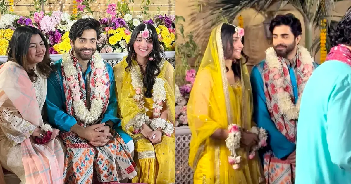 Shahryar Manwar and Maheen Siddiqui's Turmeric Ceremony

