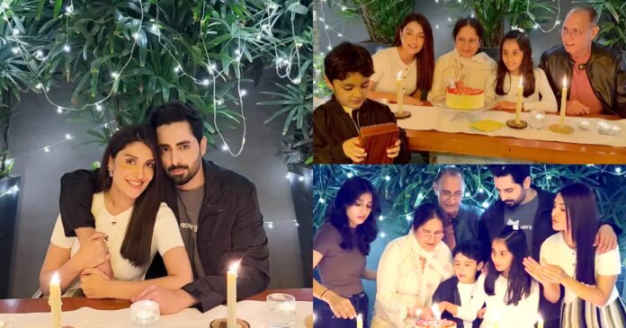 Ayeza Khan celebrated her mother's birthday with family

