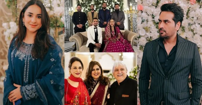 Celebrities were spotted at Khalid Anam's son's wedding reception.

