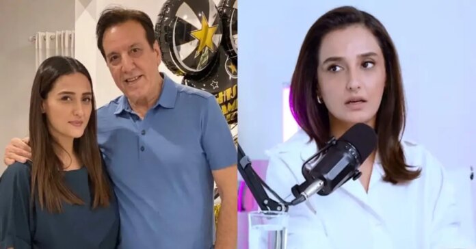 Does Momal Sheikh hold father Javed Sheikh responsible for past negligence?

