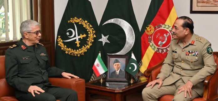 Iran's military chief, COAS Asim Munir, discussed defense cooperation.

