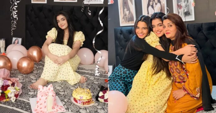 Laiba Khan celebrated her birthday with sister Iman Khan

