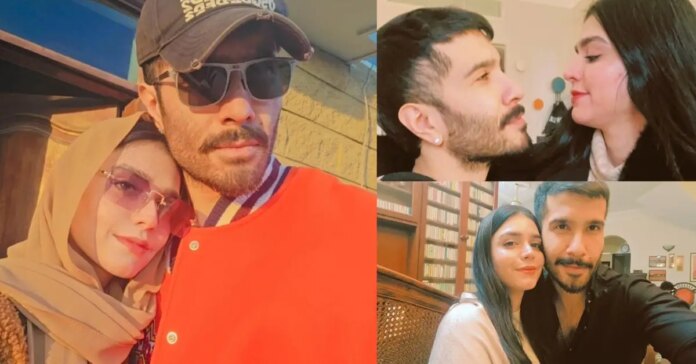 Latest pictures of Feroze Khan with his wife Zainab

