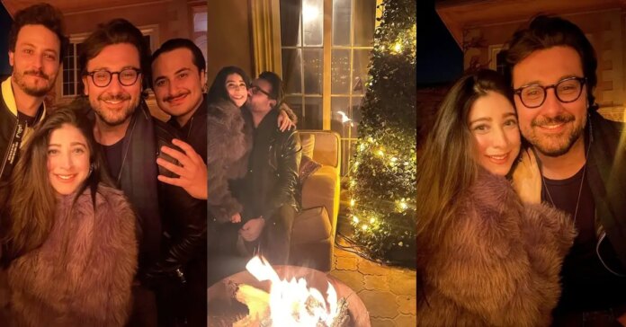 Maryam Nafis celebrated New Year with her husband and friends

