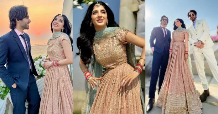 Mawra Hussain shared photos of BTS with Ameer Geelani and Xaviar Nauman Ejaz

