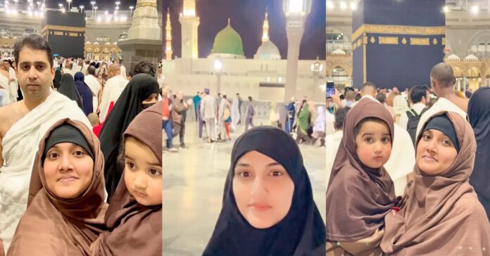 Pictures of Karan Tabir's Umrah trip with his family

