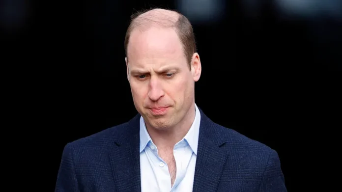 Prince William waved his fans down

