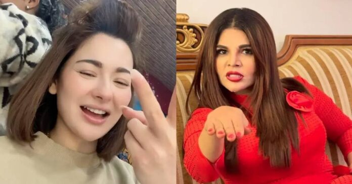 Rakhi Sawant challenged Pakistani actress Hania Aamir.

