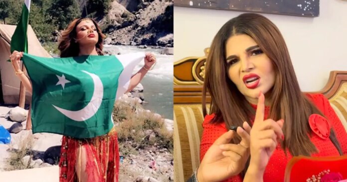 Rakhi Sawant's expression of loyalty to Pakistan

