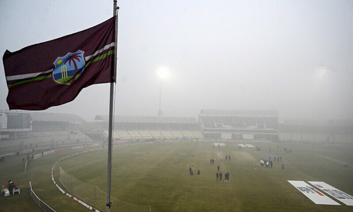 Shakeel, Rizwan spearhead Pakistan's recovery in misty Multan Test.

