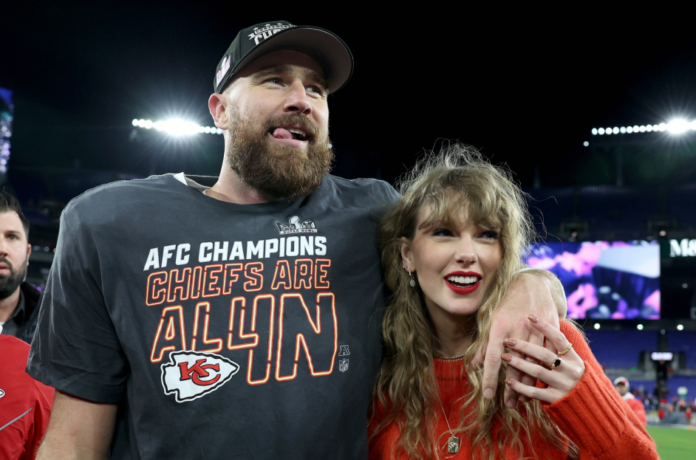 Taylor Swift, Travis Kelce keep the crew on their toes for their romance.

