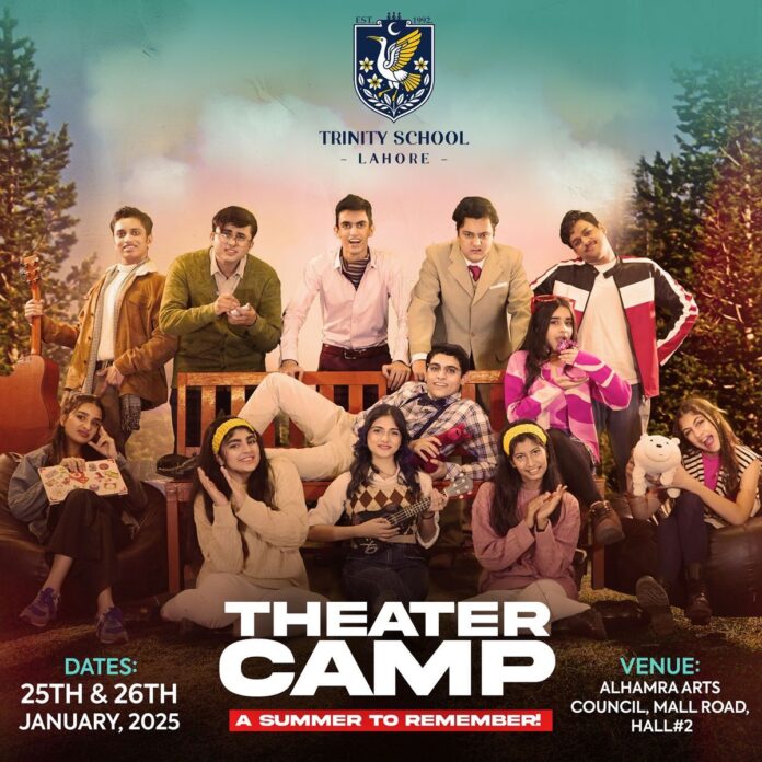 The Trinity School launched a 'Theater Camp' musical in Alhamra.

