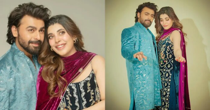 The most beautiful photoshoot of Urwa Hussain and Farhan Saeed

