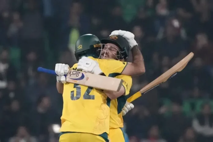 Australia beat England in a nail cutting chase

