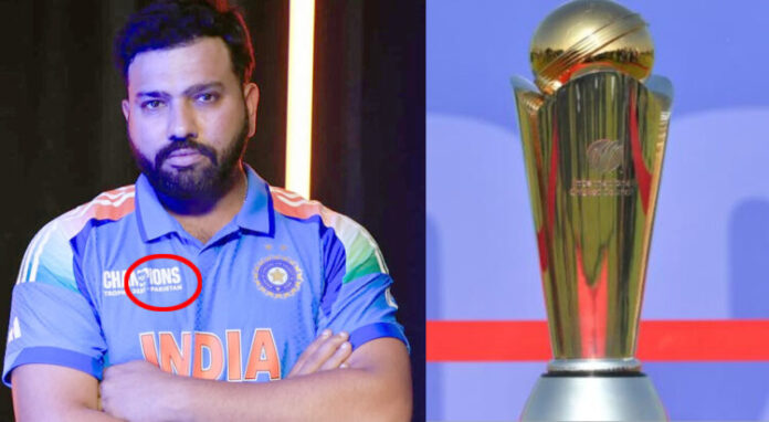 Indian extremists have been angry as 'Pakistan' and revealed to India's jersey

