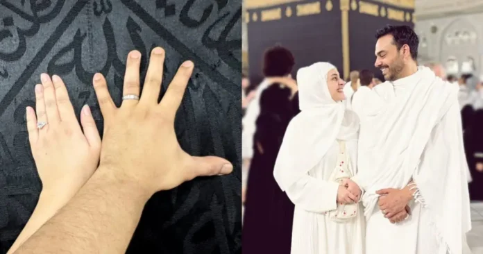 Kobra Khan, Gohar Rasheed celebrates marriage in Mecca

