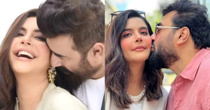 Nada Yasser and Yasir Nawaz criticized the intimate Valentine's Day photo

