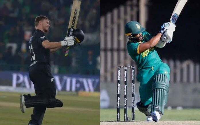 New Zealand bowled first in the Lahore clash

