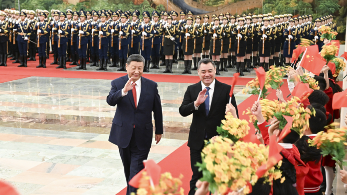 President XI calls for mutual cooperation with Kyrgyzstan

