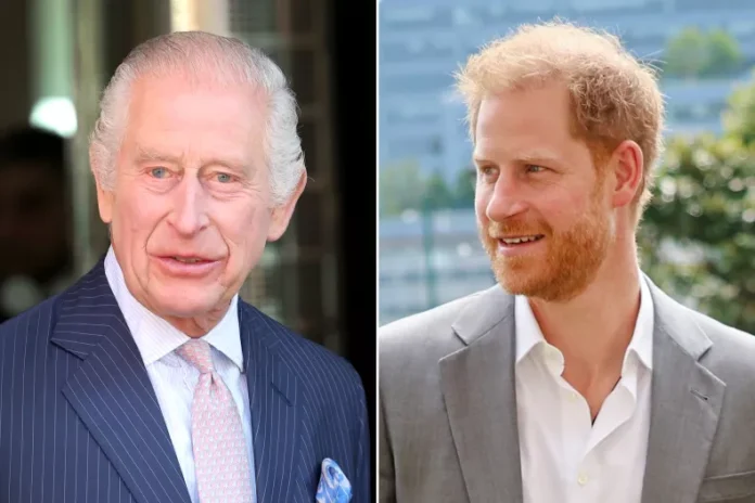 Prince Harry King sends a strong message to Charles and Lilbet about

