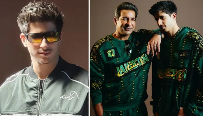 Wasim Akram's son steps into the modeling industry

