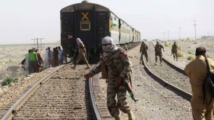 104 rescued, 22 terrorists were killed when operation is underway to secure all Jafar Express train passengers

