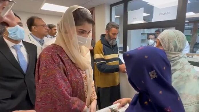 CM Mary's visit to Jinnah Hospital as a heads roll met with a complaint

