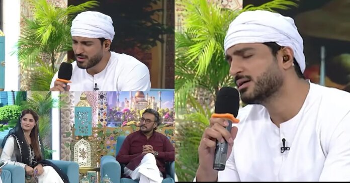 Omar Shahzad's spiritual recitation video

